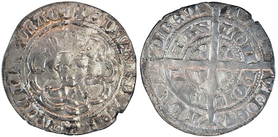 Edward III – Penny, Post‑Treaty, London Mint